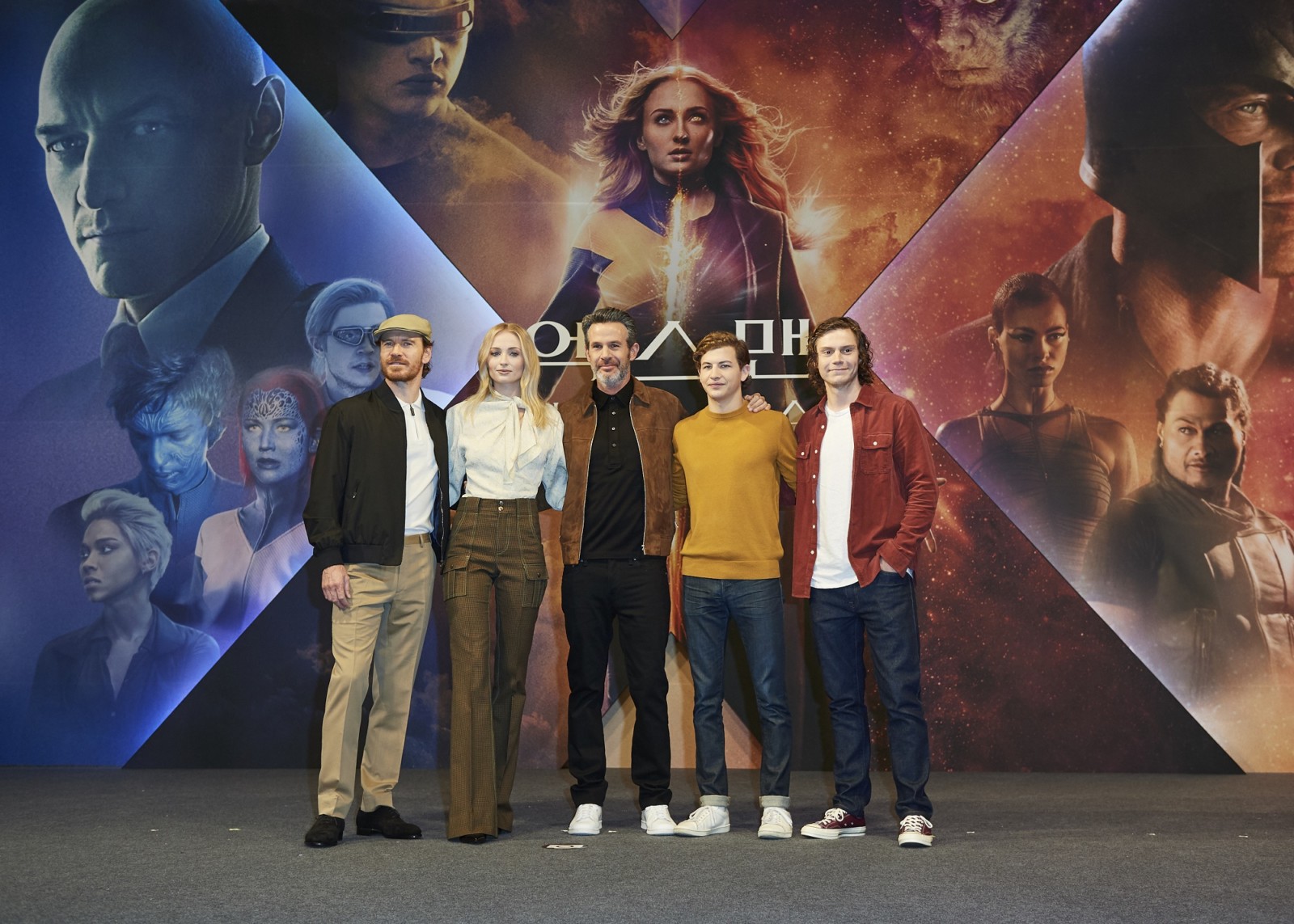 X Men ダーク フェニックス 記者会見 アジアファンイベントが開催 ソフィー ターナー マイケル ファスベンダーら豪華キャストが登場 Fan S Voice ファンズボイス